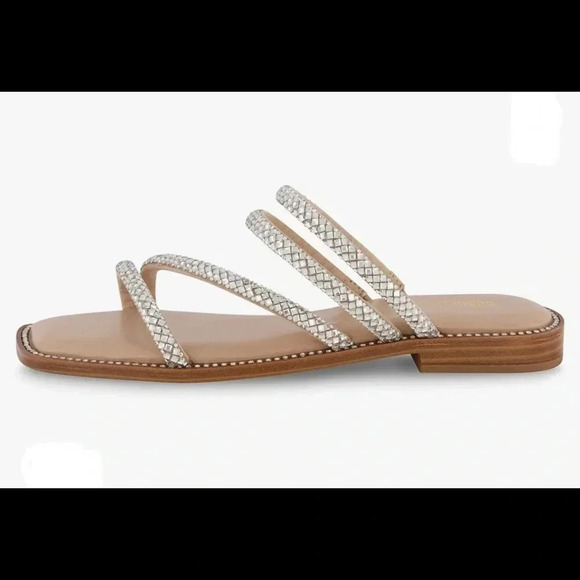 Steve Madden inspired sandals with great sparkle! in great shape 9 - Picture 2 of 5